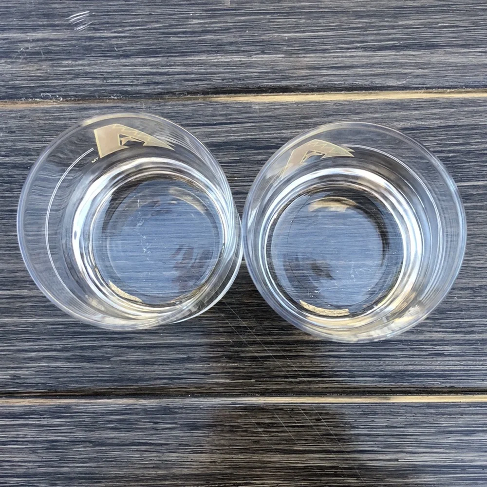 Jack Daniel's Arizona Diamondbacks Rocks Glass x6